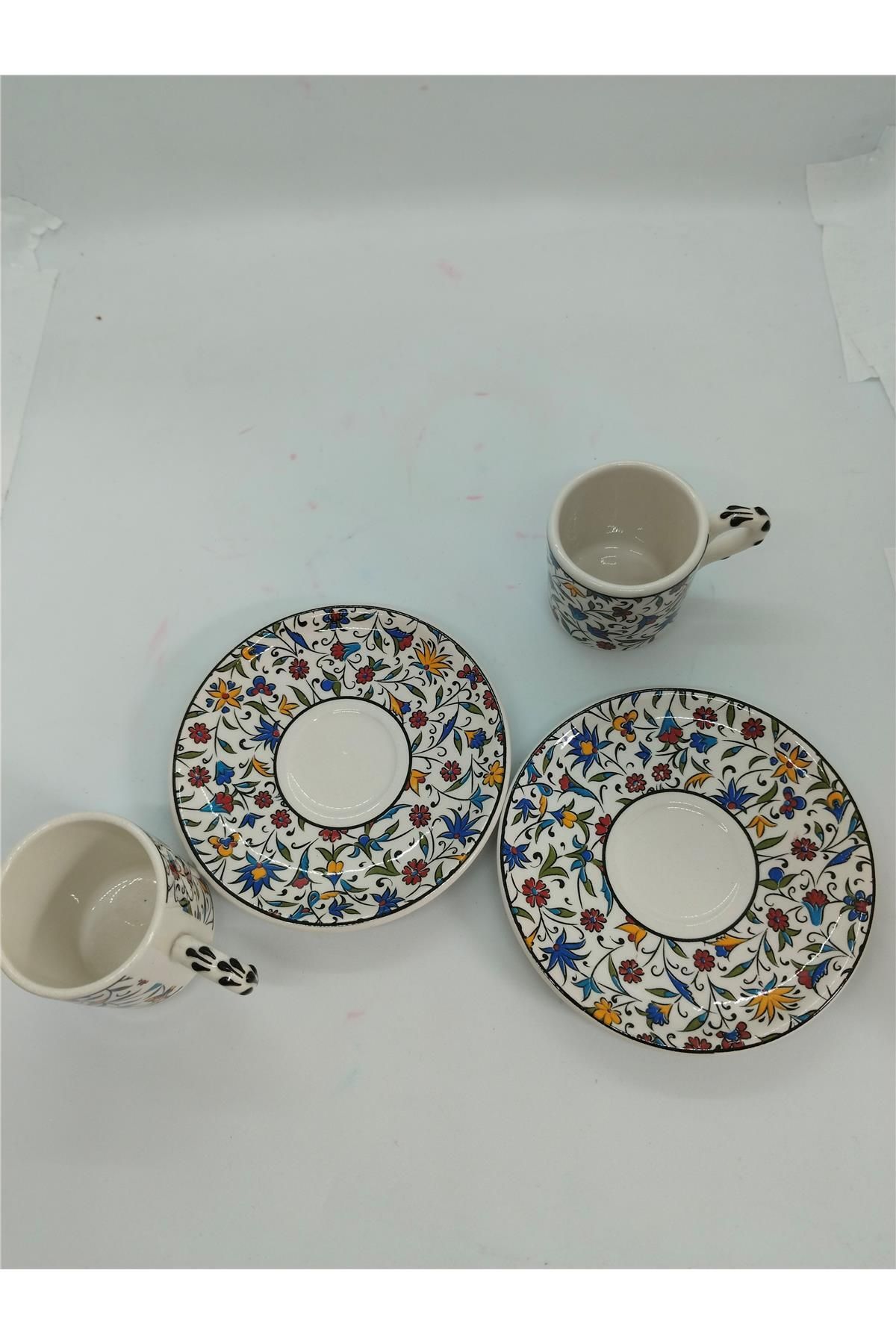 oaşk KAHVE FİNCANI OSMANLI TOPKAPI İŞİ 2 KİŞİLİK