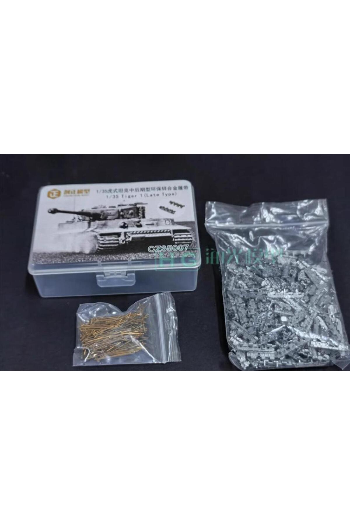 آر-مدل چوانگژنگ مدل CZ35007 تیگر I نوع دیرهنگام با زنجیر فلزی کیریسایت، مقیاس ۱/۳۵