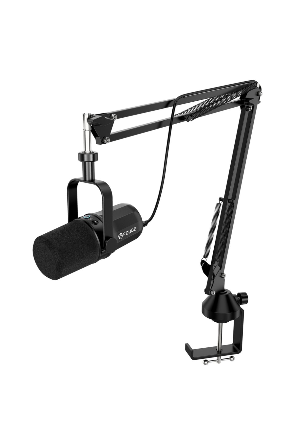 Choice-SL40 PLUS FDUCE SL40+ طقم ميكروفون ديناميكي USB/XLR مع حامل ذراع/مخرج سماعة رأس مدمج/صوت 1