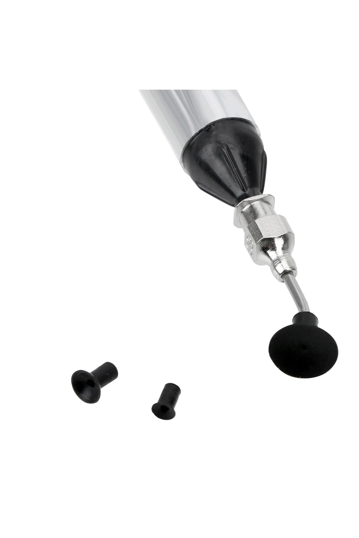 Choice-Manually Pumping IC Tool Vacuum Suction Pen Solder Picker Hand Tool Set With 3 Sizes Sucking A... 3