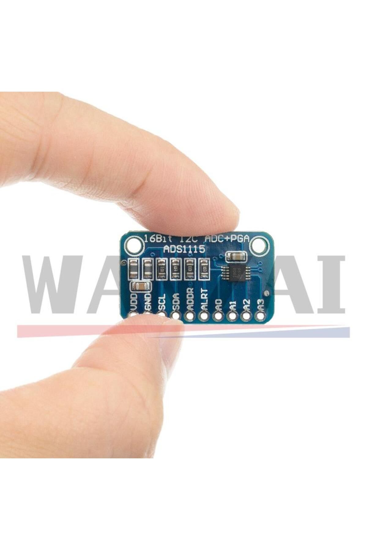 Bolantedz-16 Bit I2C ADS1115 Module ADC 4 Channel With Pro Gain Amplifier RPi Development Board 6
