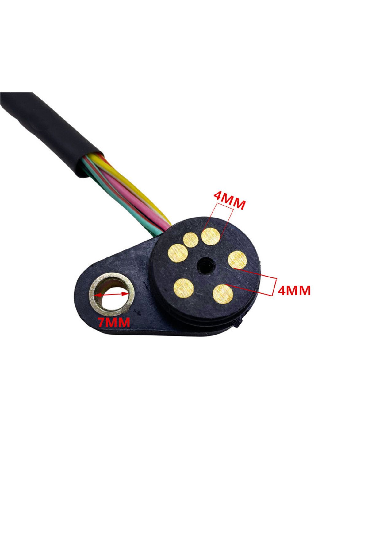 Yecnecty-1 مجموعة مؤشر موضع تحول مستشعر تروس الدراجات النارية لـ Lifan LF150-10B LF125 Zongshen RC... 4