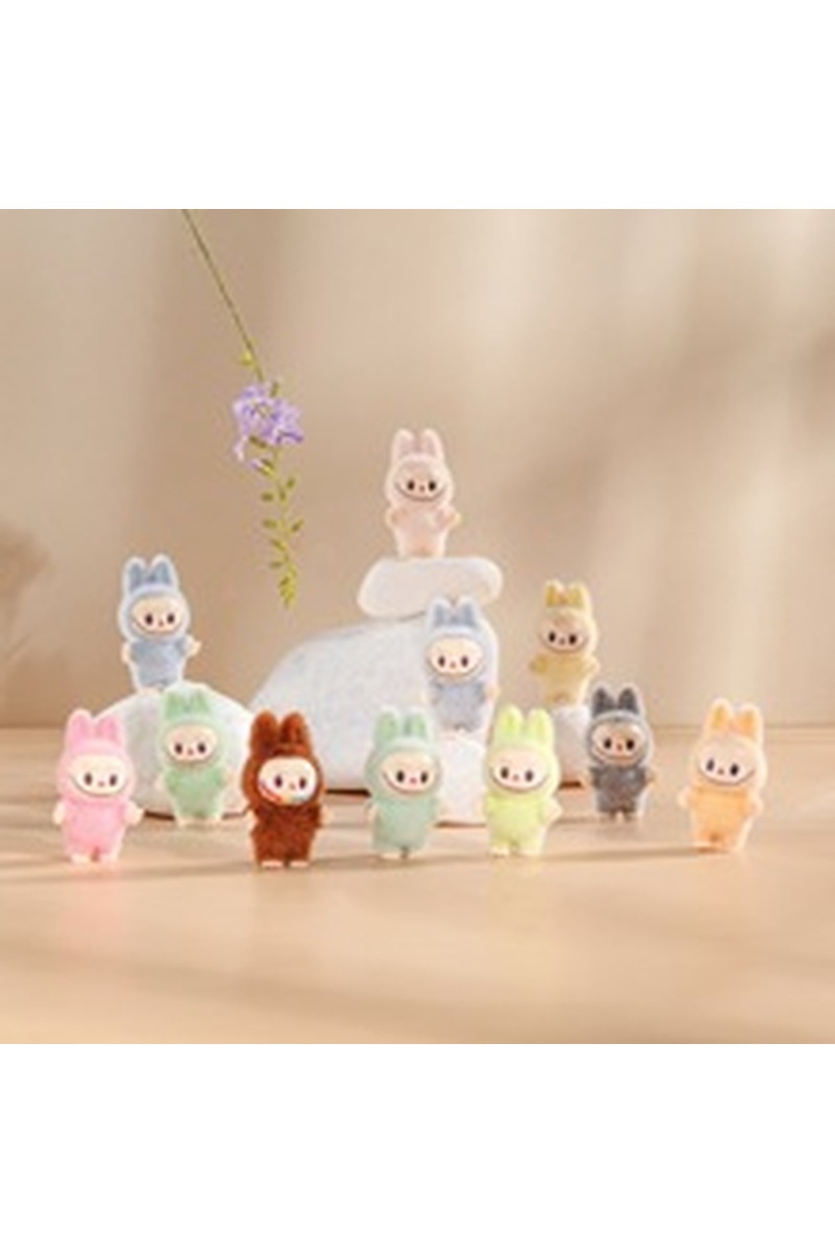 Choice-Randomly select one Mini Labubu Standing And Sitting Posture Doll Cute Toy Desktop Decoration Model 5