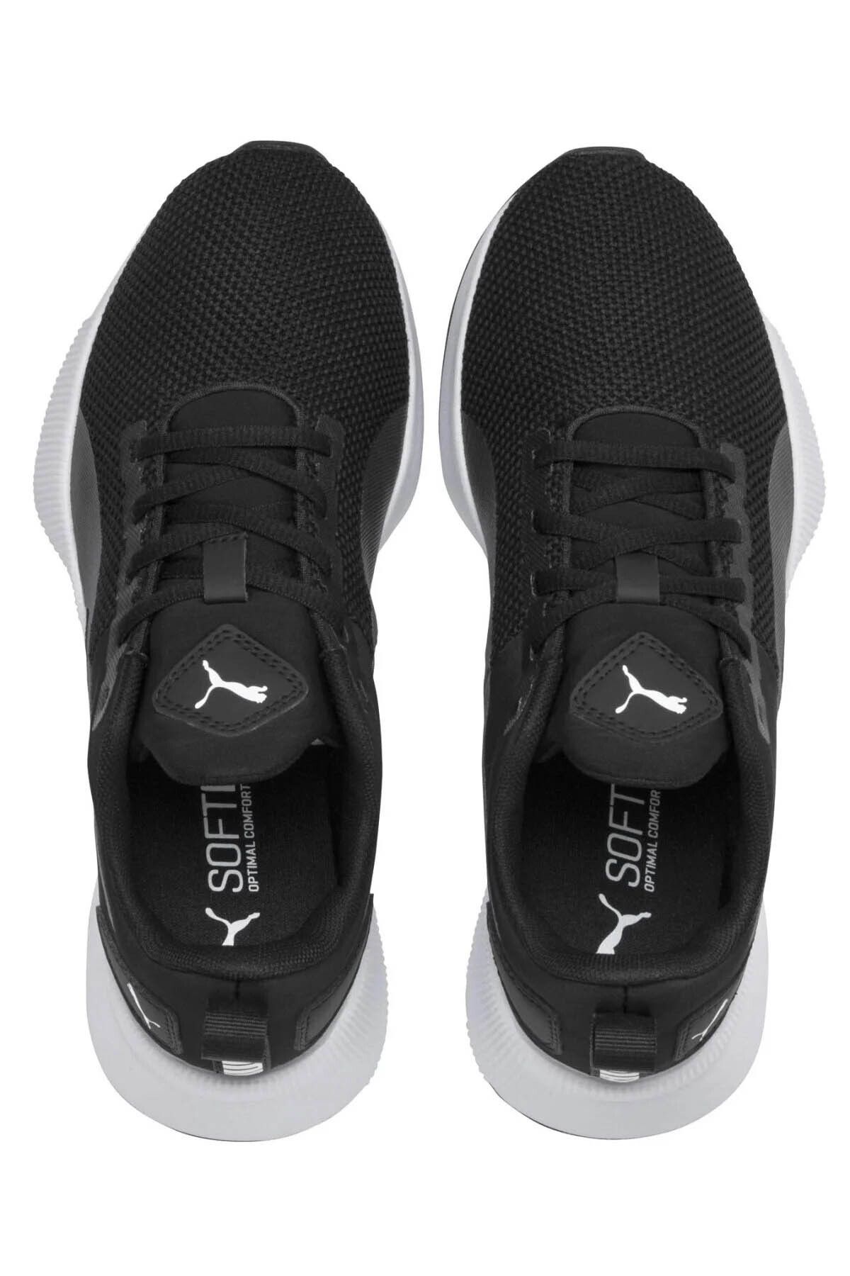 Puma-Flyer Runner Jr Black - White Unisex Running & Training Shoes 192928 -01 5