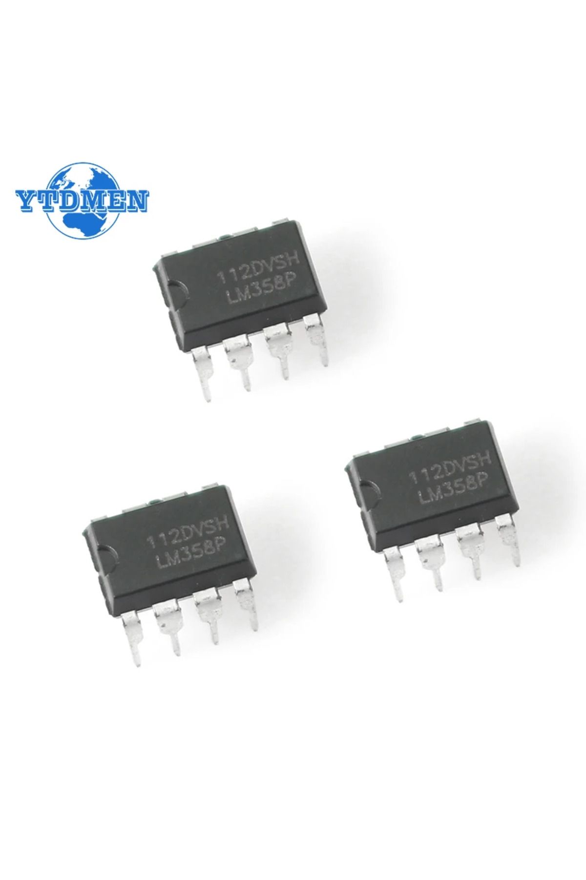 YTDMEN-20pcs Without box 10-50PCS LM358P Operational Amplifier DIP8 LM358 IC Chip Kit Integrated Circuits K 2