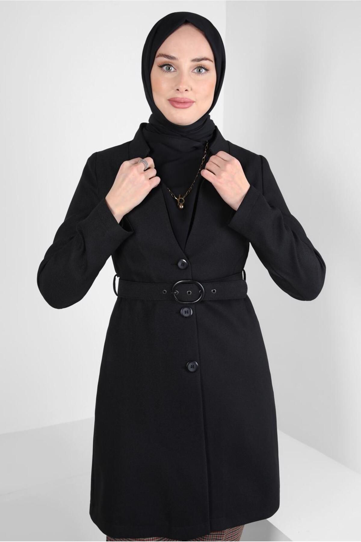 ژاکت کمربندی 44274 Alvina