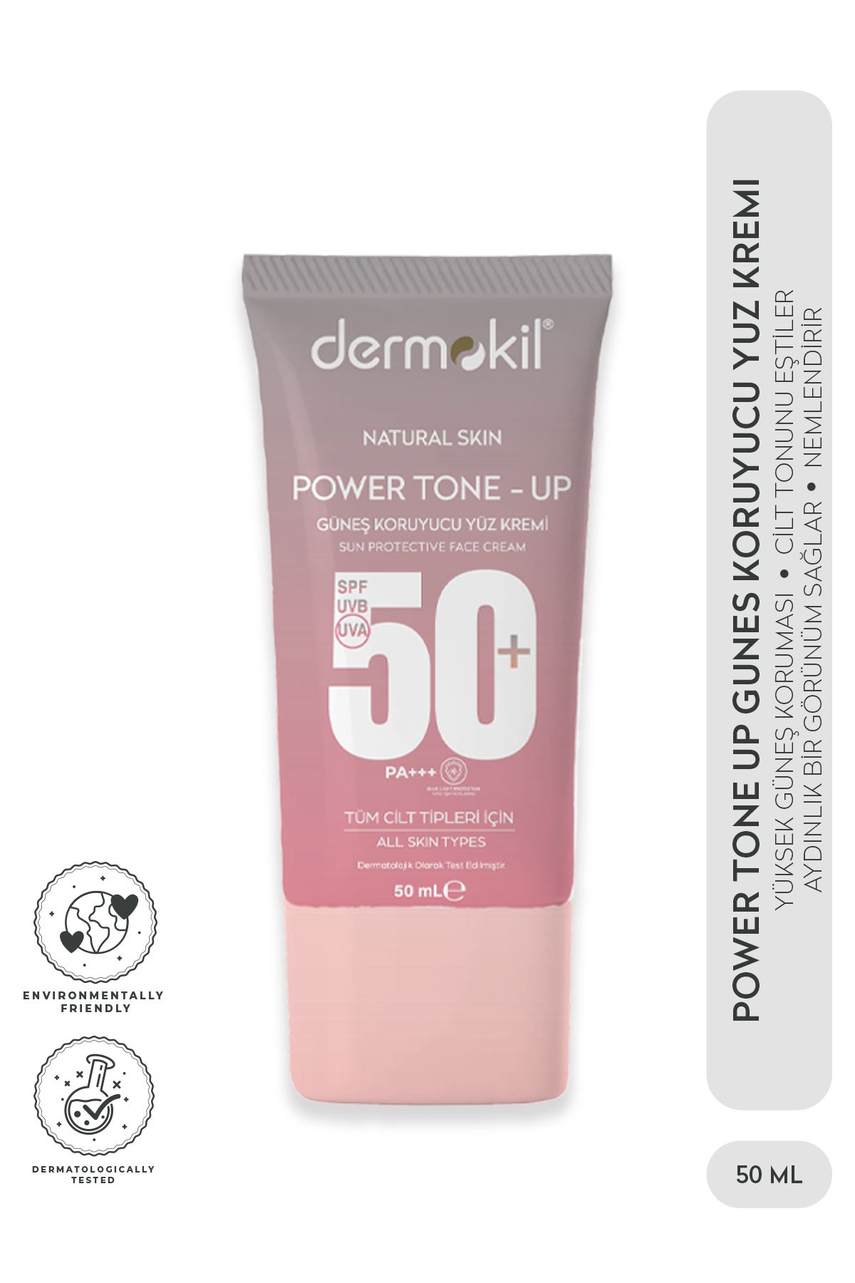 Dermokil-Power Tone-Up 50+Spf Sunscreen Face Cream 4