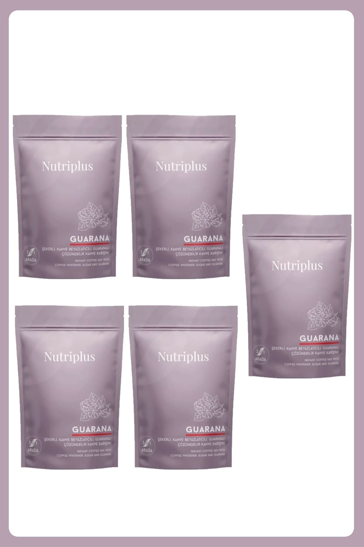 Farmasi 5'Li Nutriplus Guarana 3'ü 1 Arada Kahve 17.6 gr - 15 Adet
