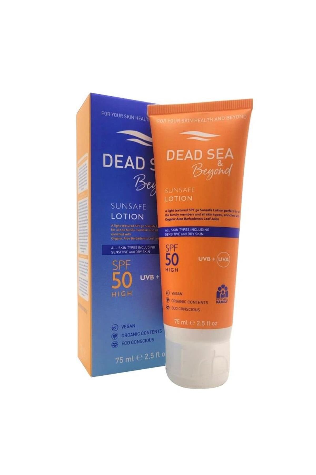 Dead Sea-Beyond Sunsafe Lotion Spf 50 - 75 Ml. High Protection 1