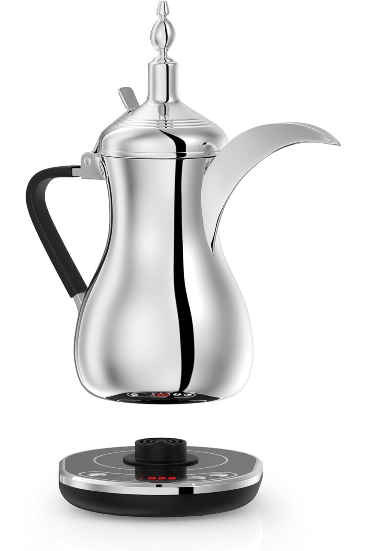 ALSAIF-Electric Arabic Coffee Maker 900w With Comfortable Handle And Digital Display For Time And Te 7