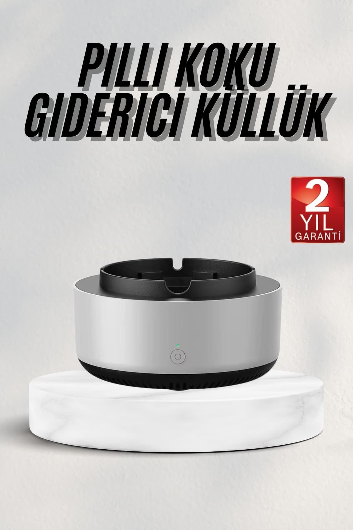 ASTRALTECH Akıllı Kokusuz Küllük Dumanı İçine Çeken Kül Tablası Hava Temizleyici