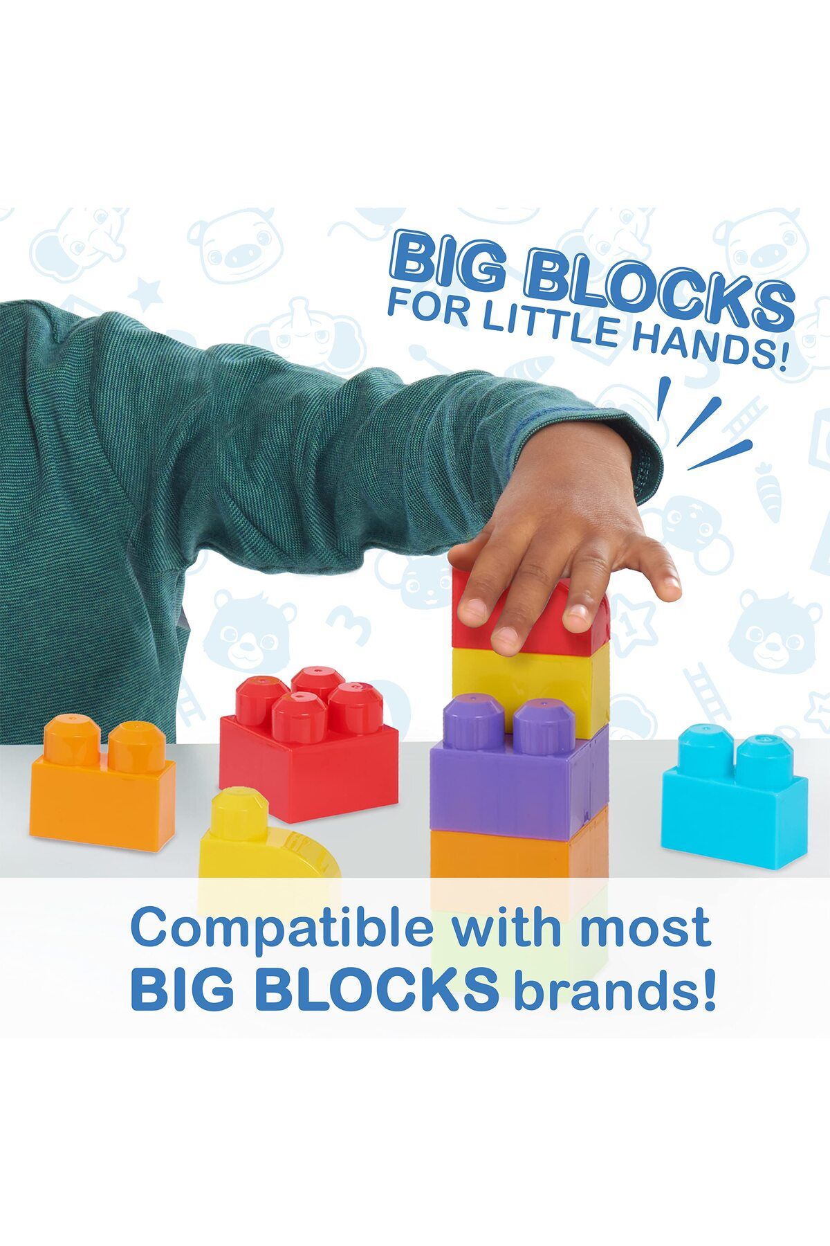 Cocomelon-Stacking Train Set – 40 Pc Blocks With Jj & Tomtom, Color & Number Learning Fun 4