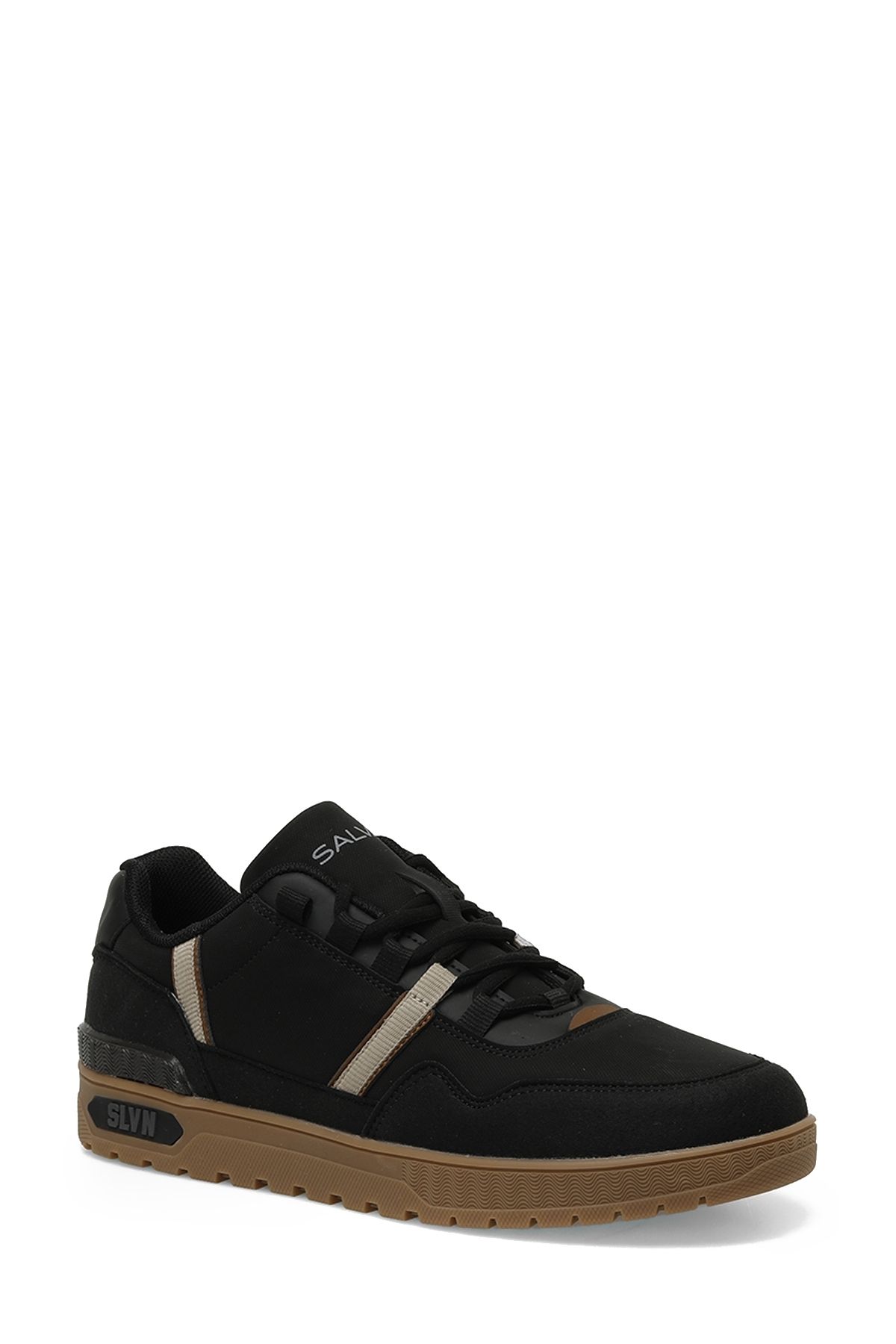 Salvano-Trend 3PR Black Melange Herren Sneaker - Style Owner 3