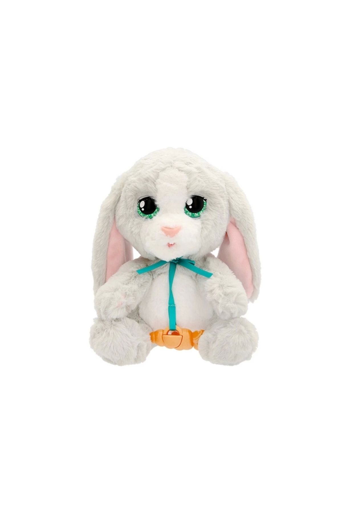 Finetoo Sesli Tavşan Peluş 20 cm Eğitici Yumuşak Peluş Oyuncak Çocuklar İçin