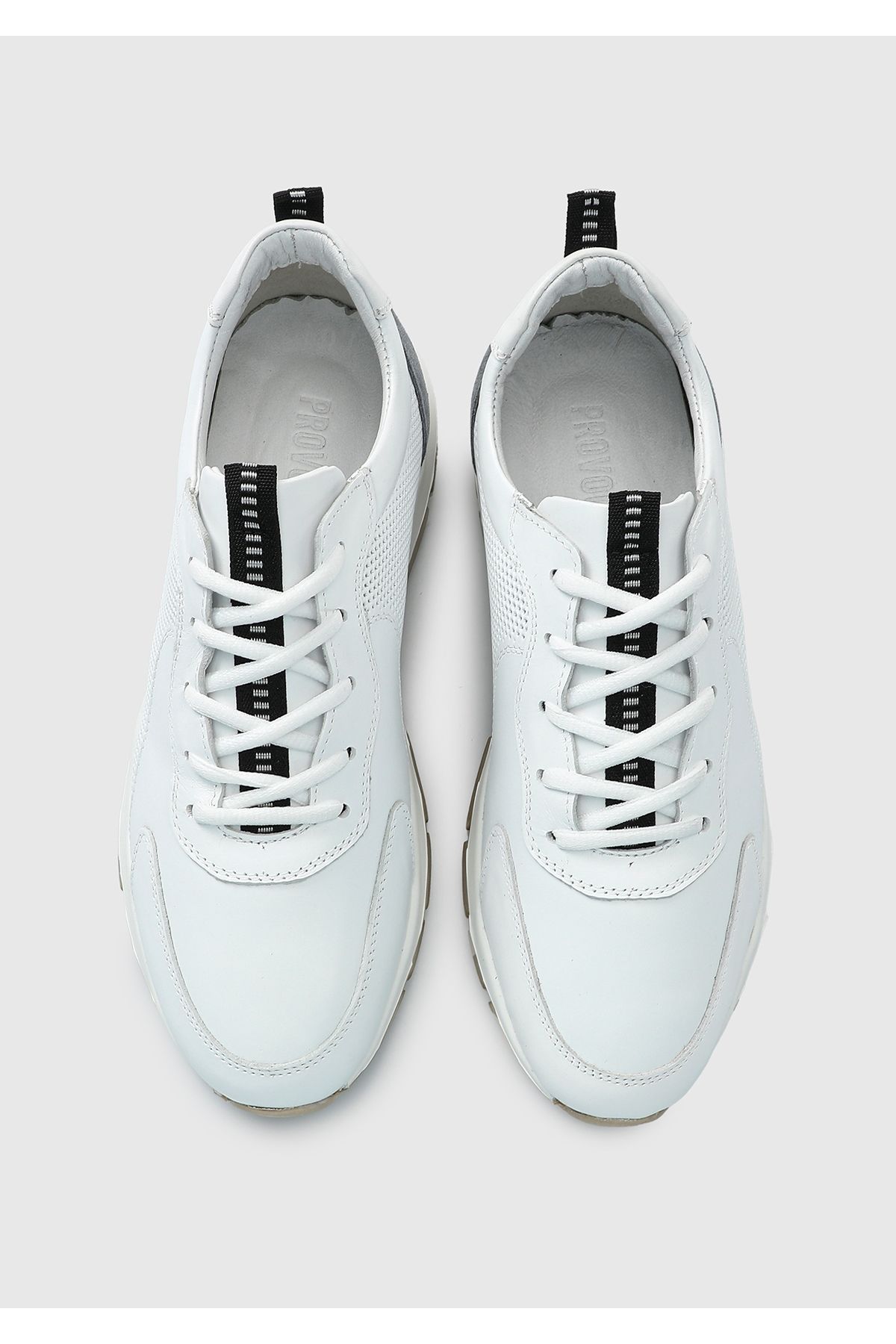 Provoq-Men's Sneakers - White Leather 5