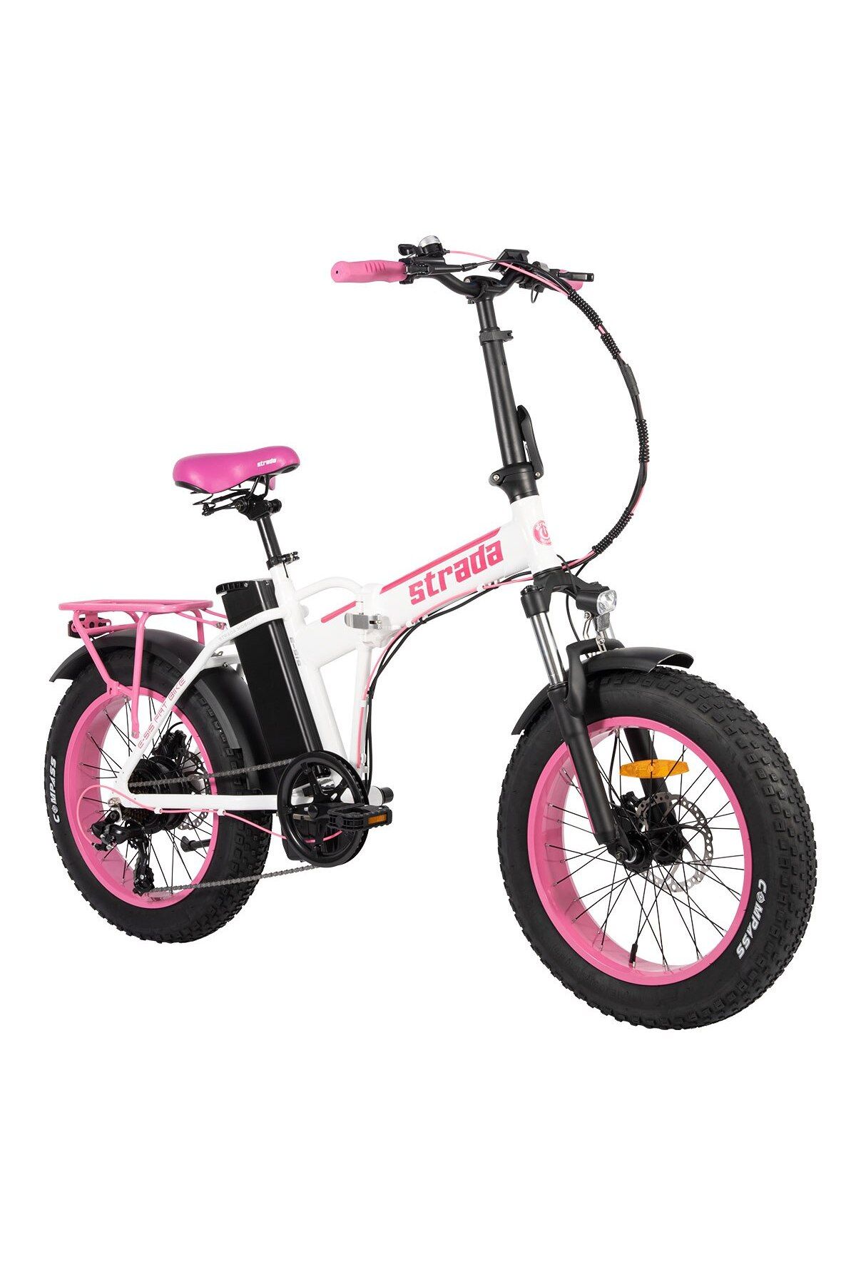 Stradacycles Mr. Fat Hidrolik Disk Katlanabilir Fat Bike 20 Jant Bisiklet