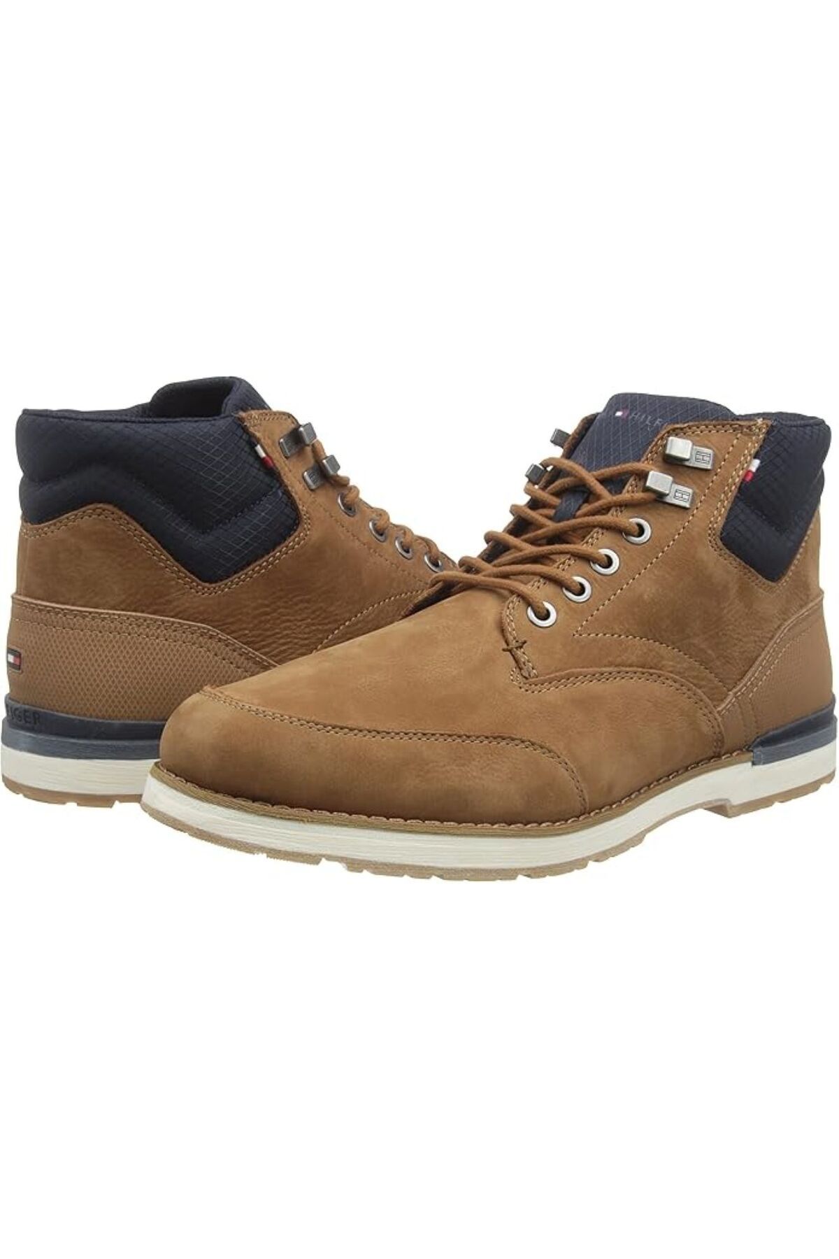 Tommy Hilfiger Erkek Outdoor Nubuk Mix Bot Moda Çizme