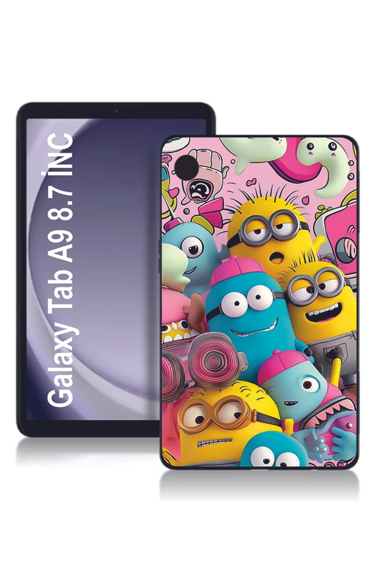 GoGoPlus Samsung Galaxy Tab A9 8.7 inç SM-X110 Uyumlu Silikon Kılıf