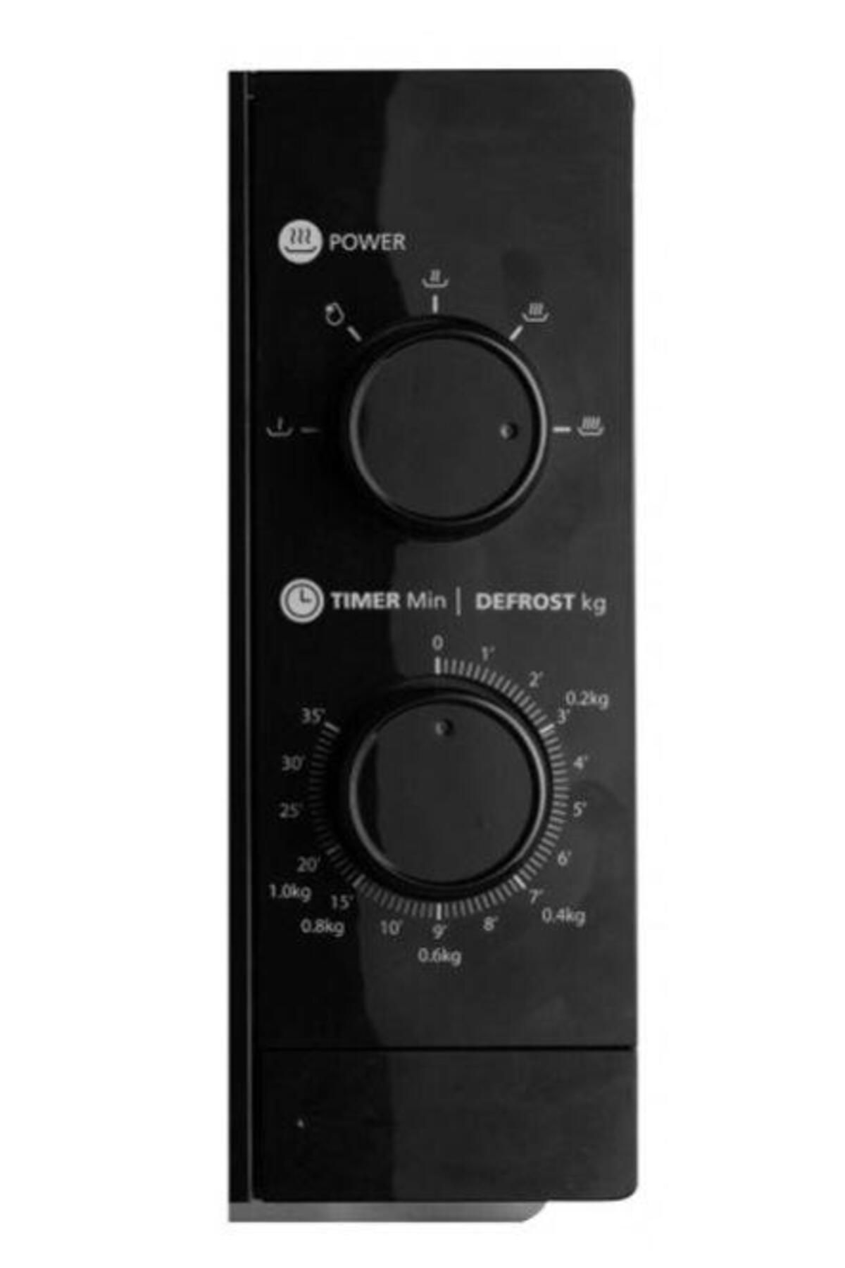 MPM-Cuptor cu microunde MPM MPM-20-KMM-11, 700 W, 20 L, Dezghetare, Timer, 5 trepte de incalzire (Negru) 3