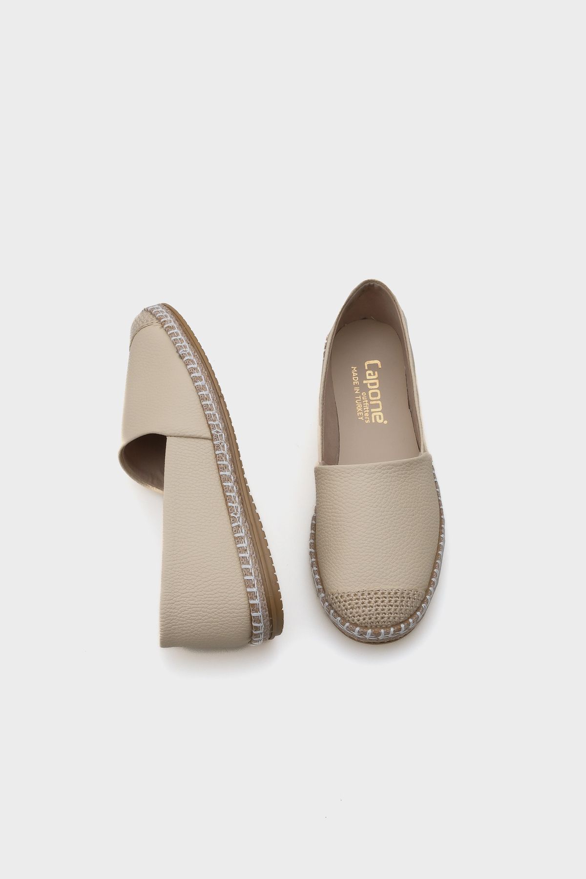 اسپادریل نود زنانه Pasarella Skin Espadril اورجینال Capone Outfitters