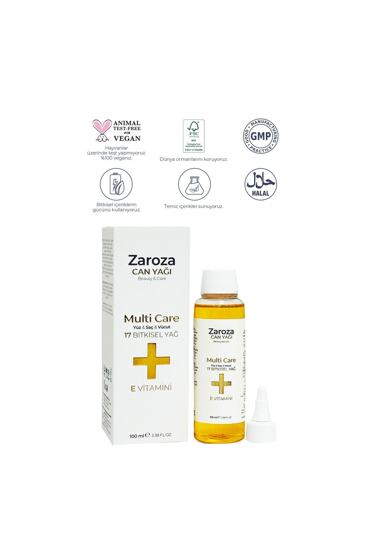 ست مراقبت پوست تغذیه و محکم کردن از بدن مجموعه باینری ZAROZA