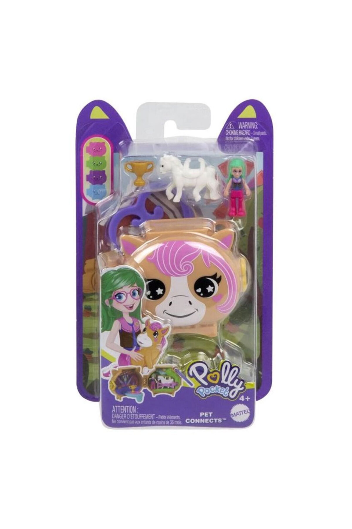 Polly Pocket Çantaya Takılabilen Mini Oyun Setleri GYV99-JCB20