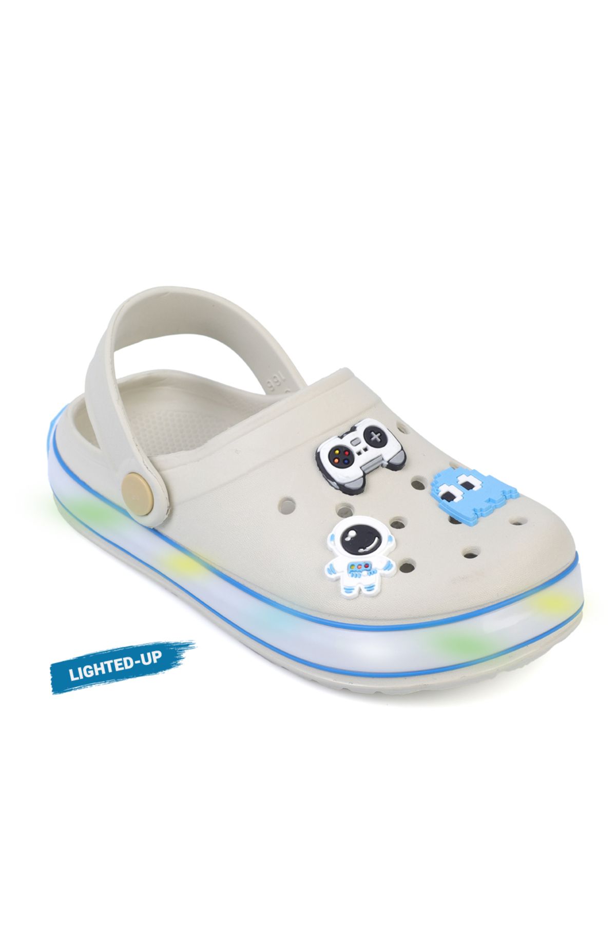 Capone Outfitters-LED-beleuchtete Kindersandale – bezaubernder Alien-Spielarm, entworfen 2