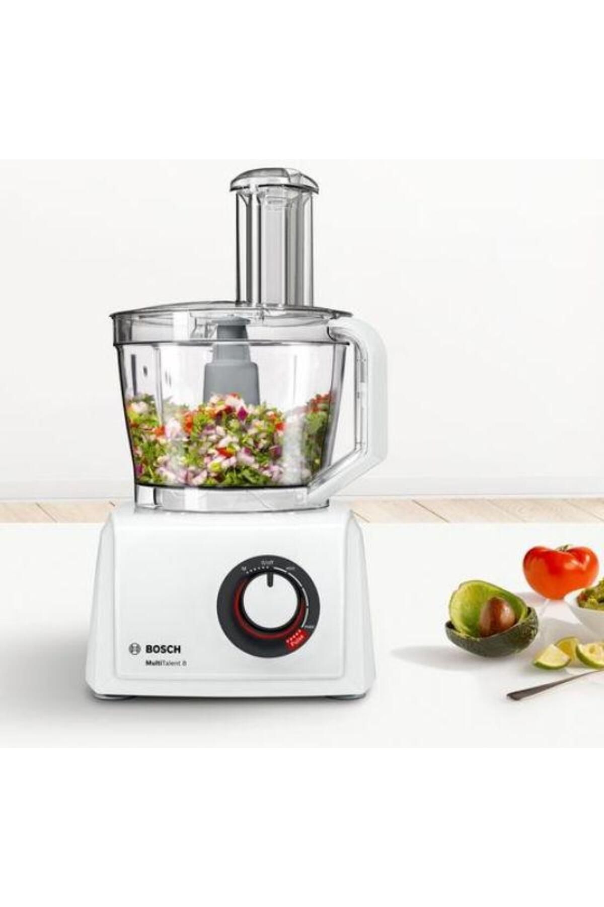 Bosch-Robot de bucatarie BOSCH MultiTalent 8 MC812W620, vas 3.9 l, blender 1.5 l, 1100 W (Alb) 5
