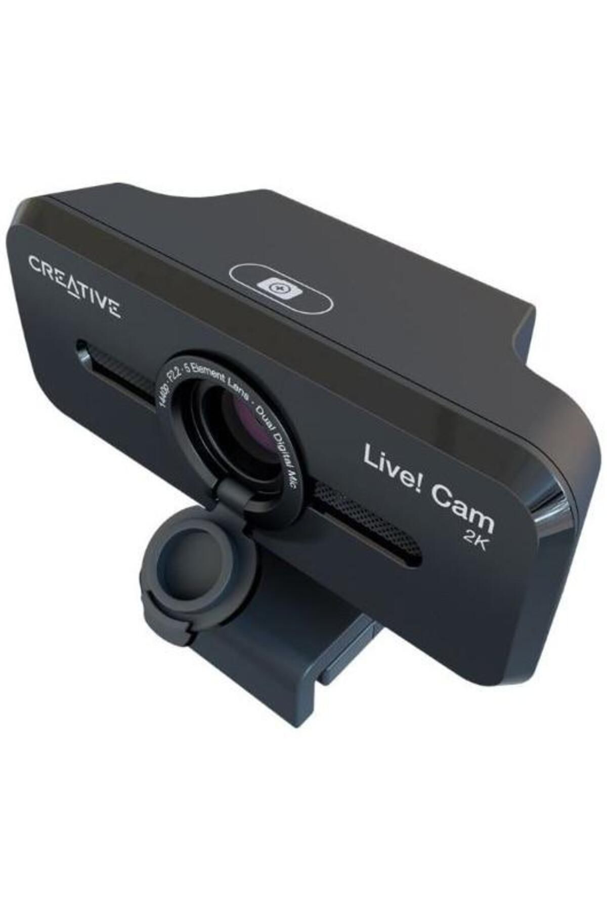 CREATIVE-Camera web CREATIVE LIVE! CAM SYNC V3 2K QHD, Zoom Digital 4X, filmare la 95, 2 microfoane 4