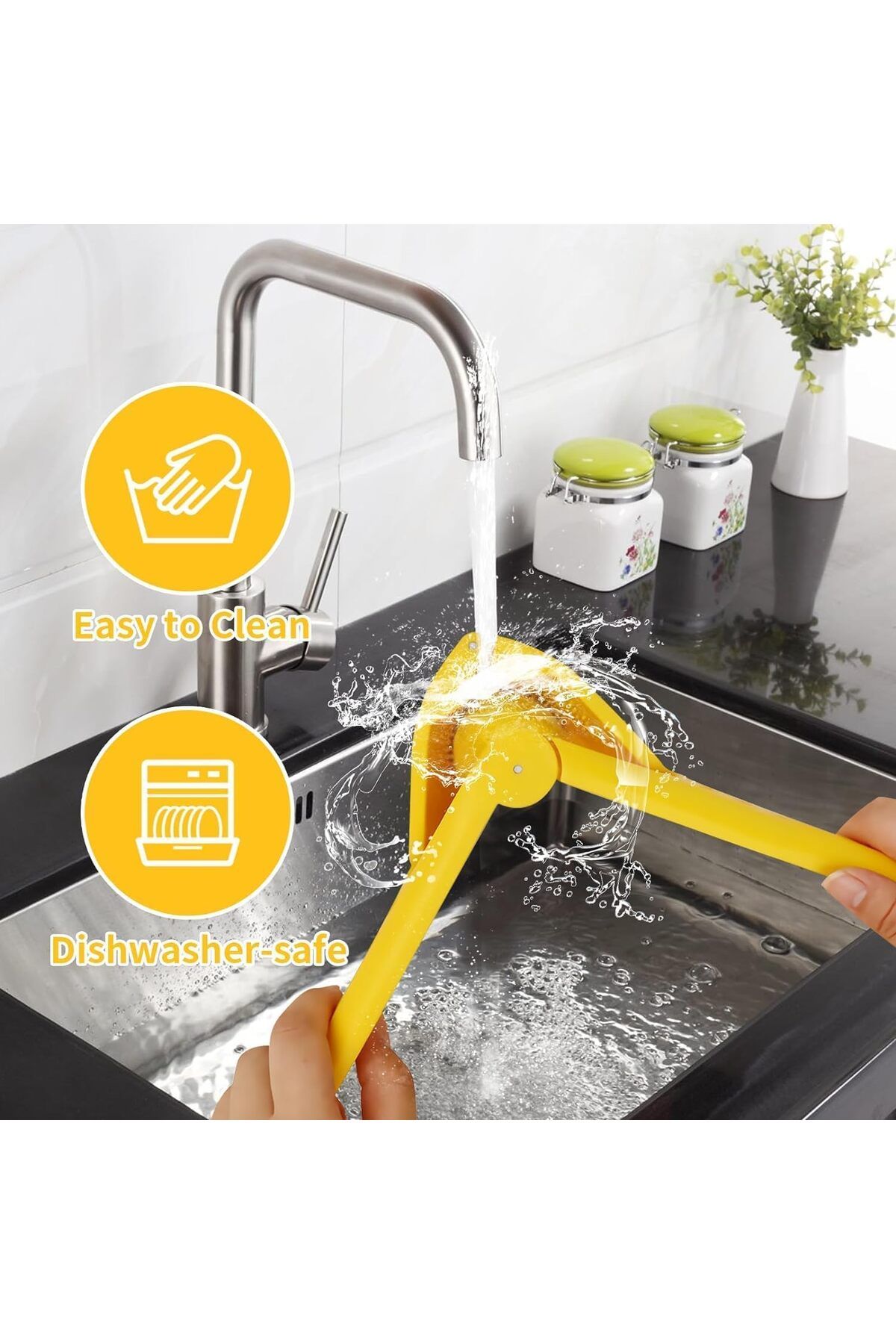 COOYA-Lemon Squeezer,Effortless Manual Flat Lime Juicer Squeezer,Folds Design for Saving Space Storage 6