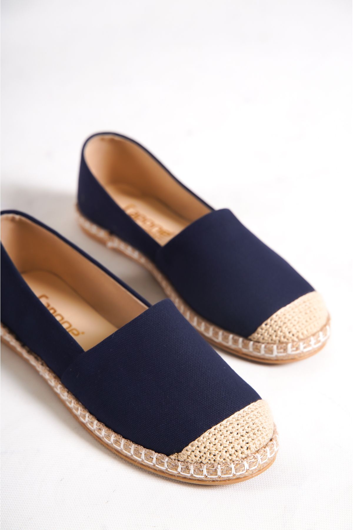 Capone Outfitters-Pasarella Leinen-Espadrille für Damen 1