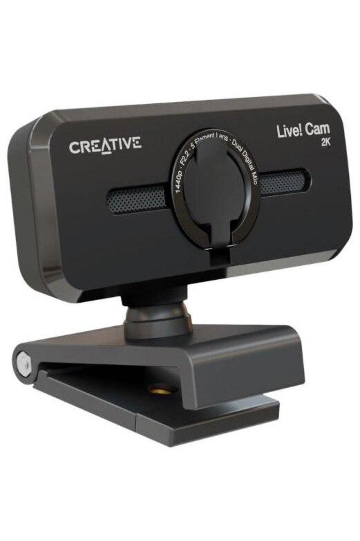 CREATIVE-Camera web CREATIVE LIVE! CAM SYNC V3 2K QHD, Zoom Digital 4X, filmare la 95, 2 microfoane 5