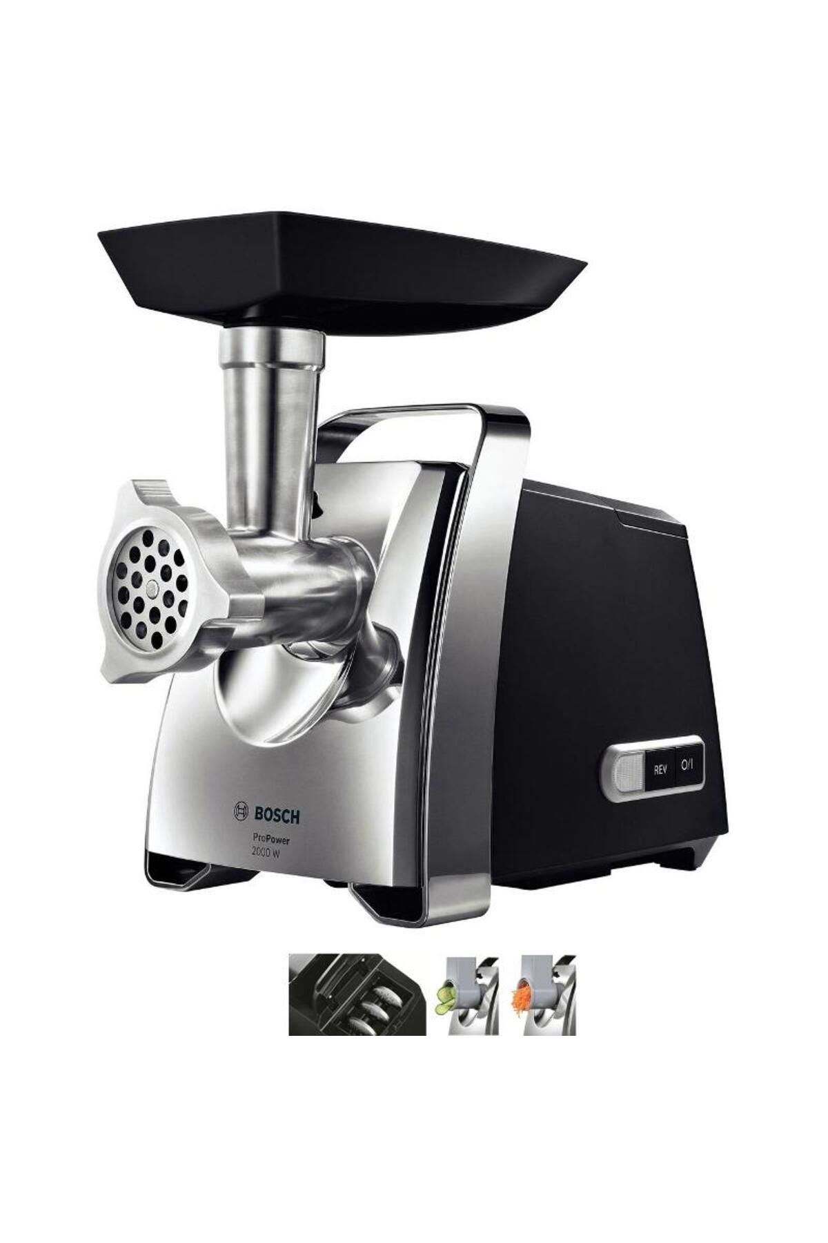 Bosch-Masina de tocat carne BOSCH MFW67440, 700W (Negru-Argintiu) 1