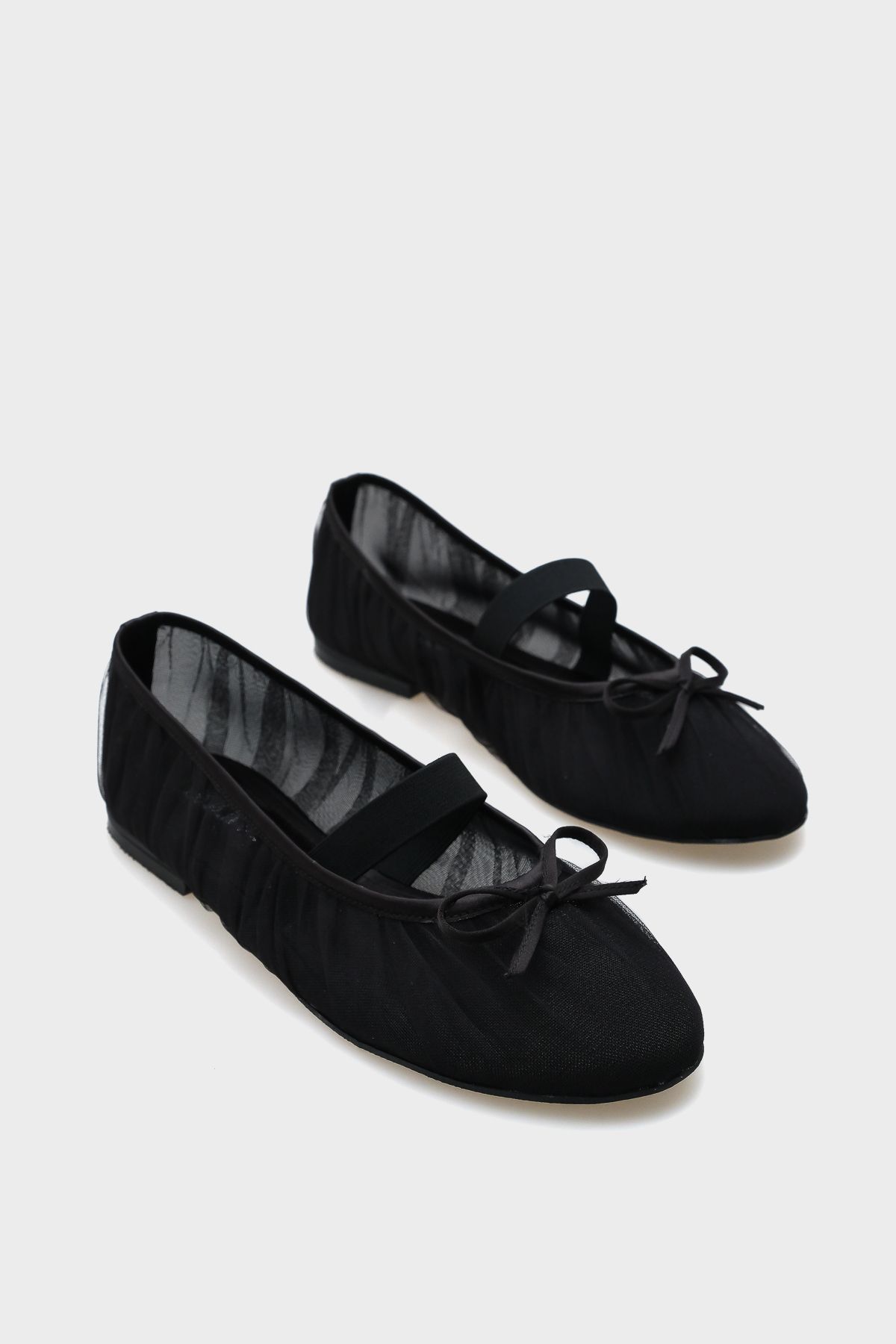 Capone Outfitters Alana Tulle Banded Baleriny Damskie Kobieta - 38