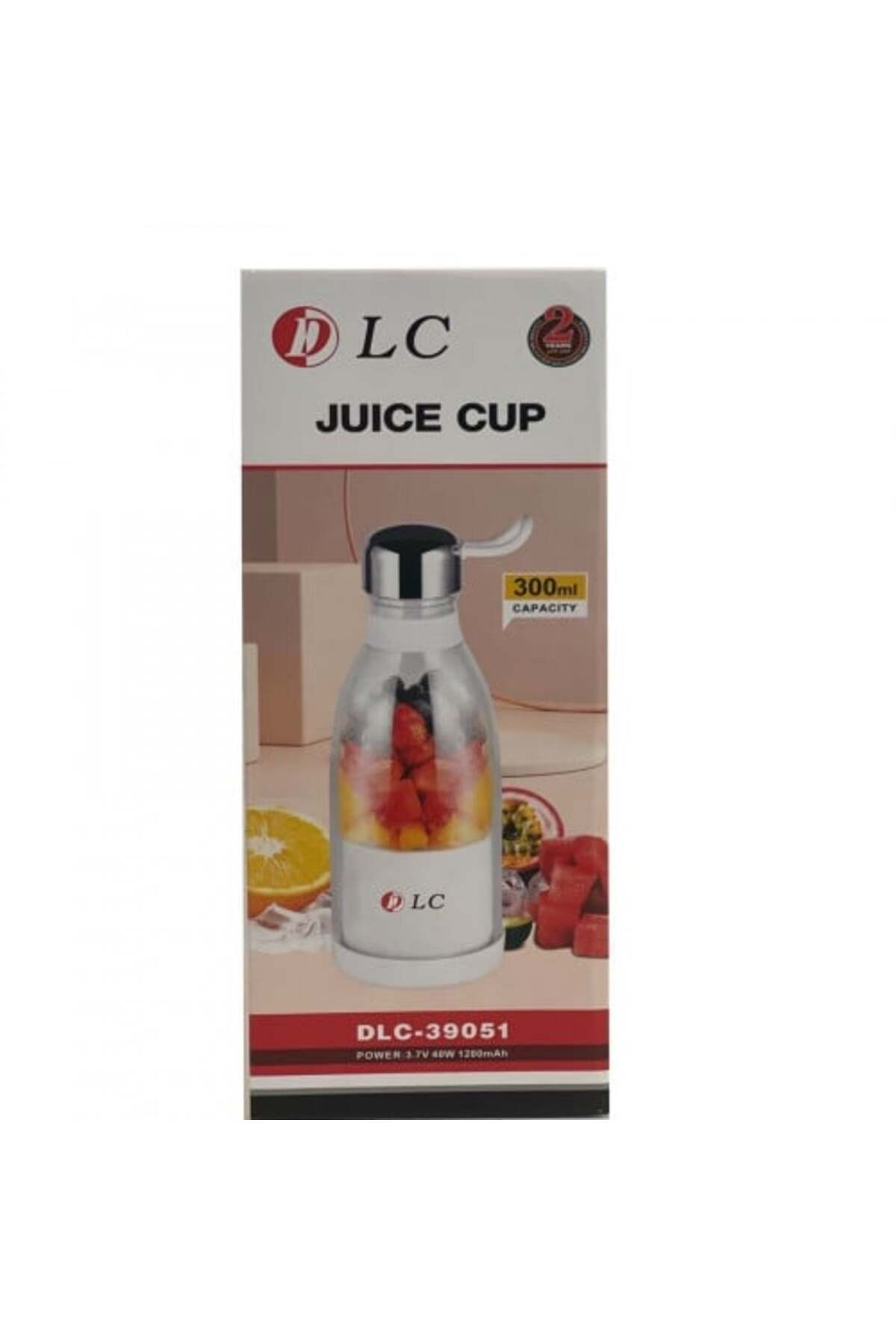 DLC-Portable Wireless Juicer Bottle – 300ml Rechargeable Mini Blender & Mixer 1