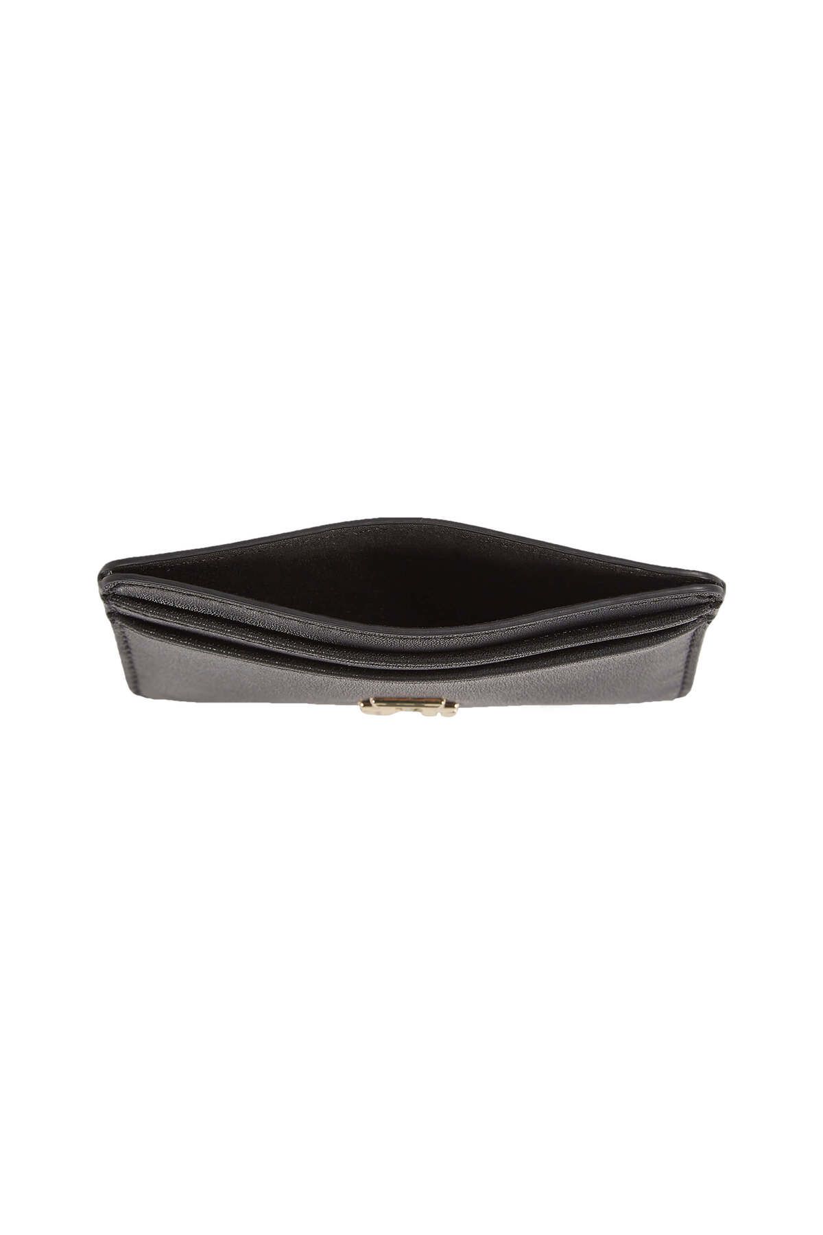 Tommy Hilfiger-Czarny portfel damski 3