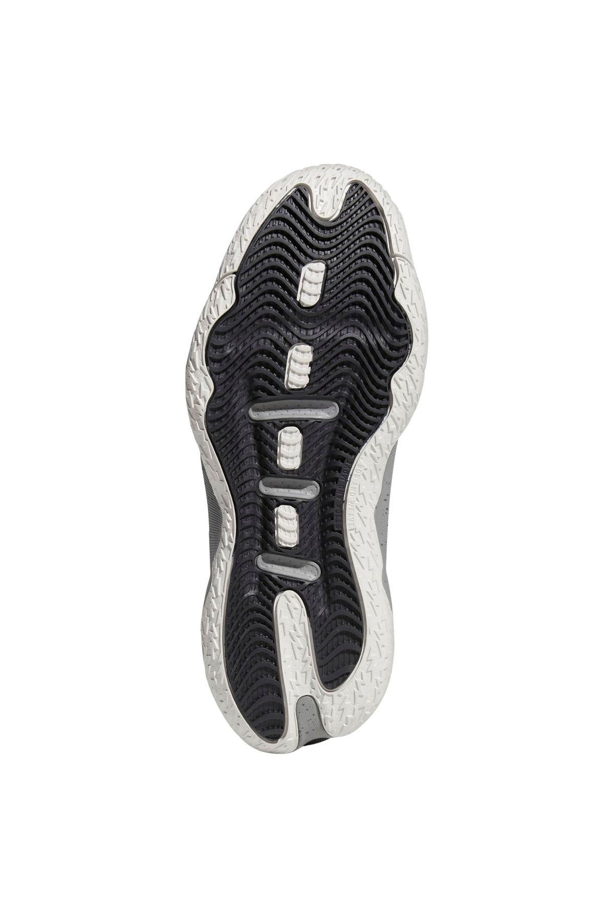 adidas-Pánske sivé basketbalové topánky Dame 8 (HR1558) 4
