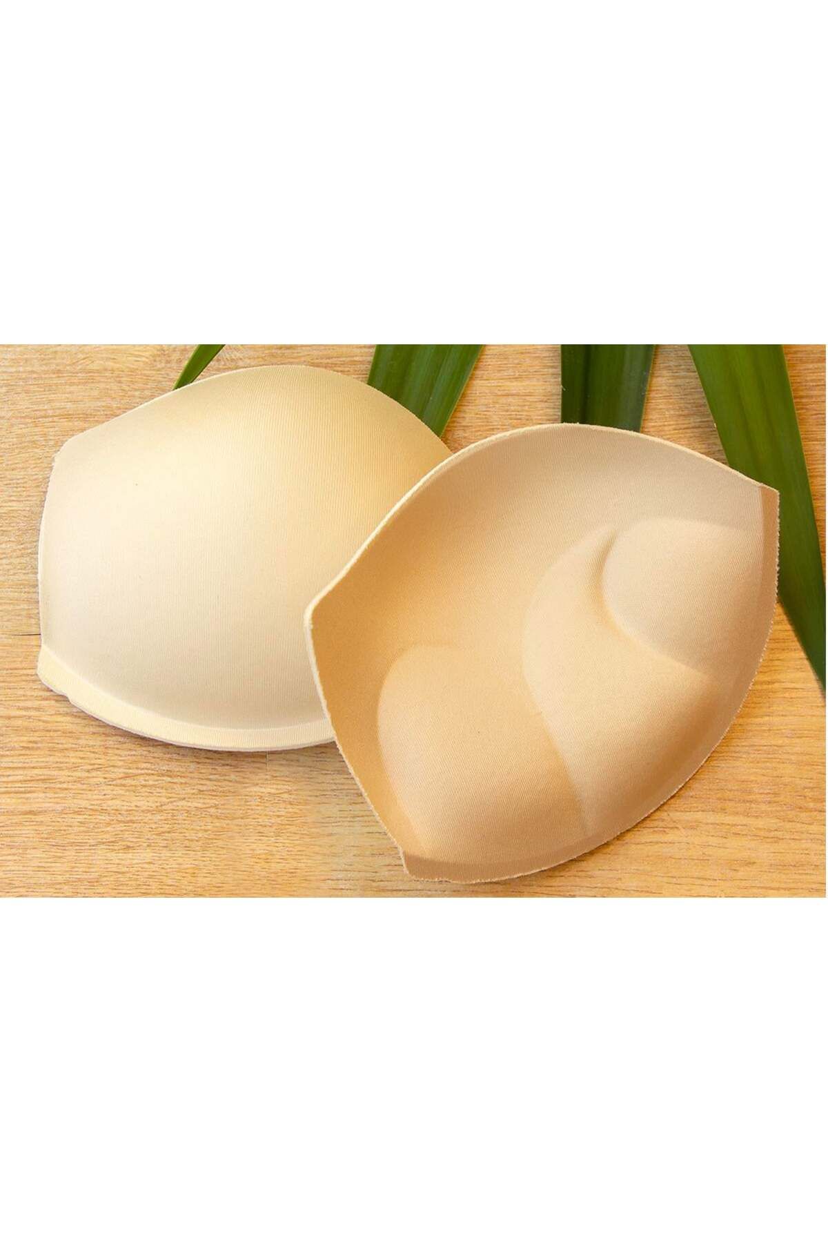 AQUAVİVA Aquaviva Kadın Ten Mayo Bikini Iç Çamaşırı Double Dolgu Push - Up -cup