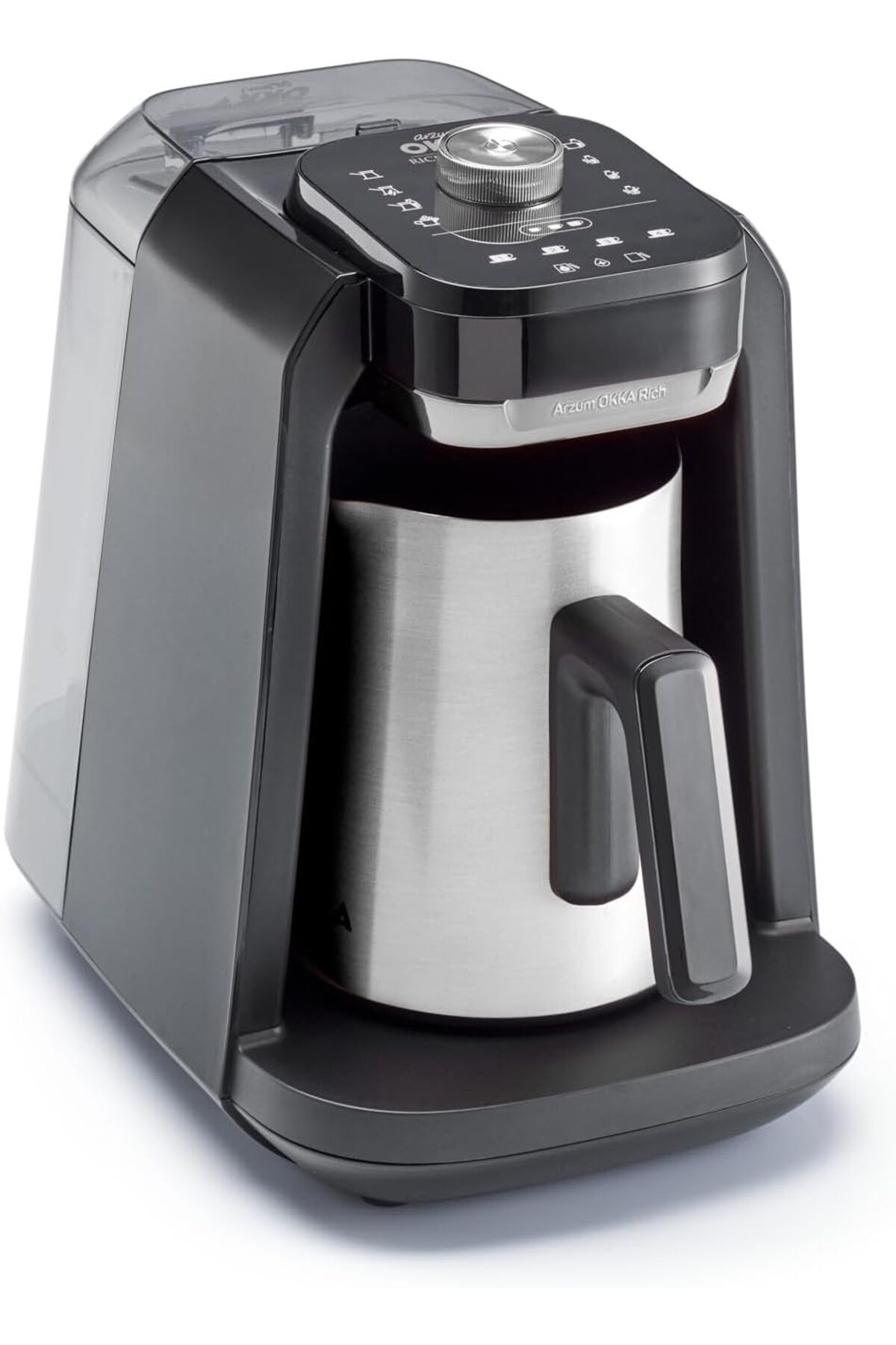 Arzum Okka-Rich Pro Plus Turkish Coffee Machine with Water Tank OK0038-05 Chrome 1