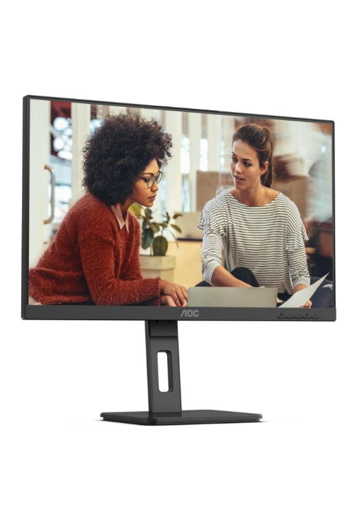 Aoc-Monitor VA LED AOC 27" Q27E3UMF, QHD (2560x1440), HDMI, DisplayPort, Pivot, Boxe, 75 Hz (Negru) 3