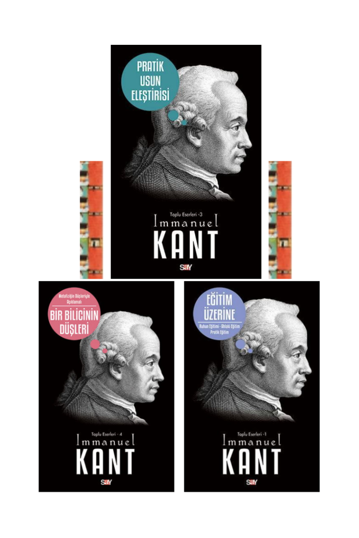 Say Yayınları Immanuel Kant KİTAPLIĞI-Kant Bir Bilicinin Düşleri