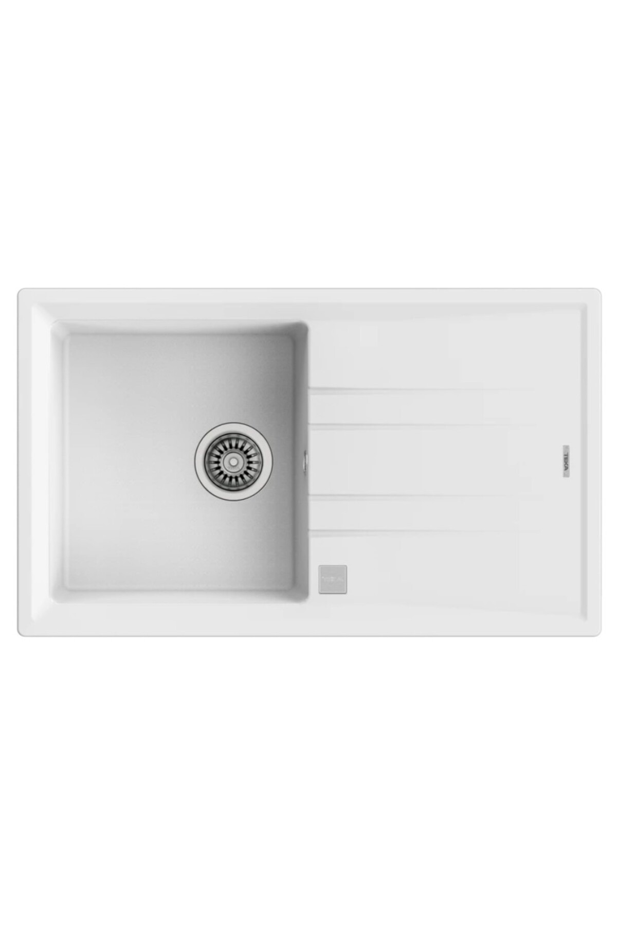 STONE 50 B-TG WHITE COUNTERTOP GRANITE SINK