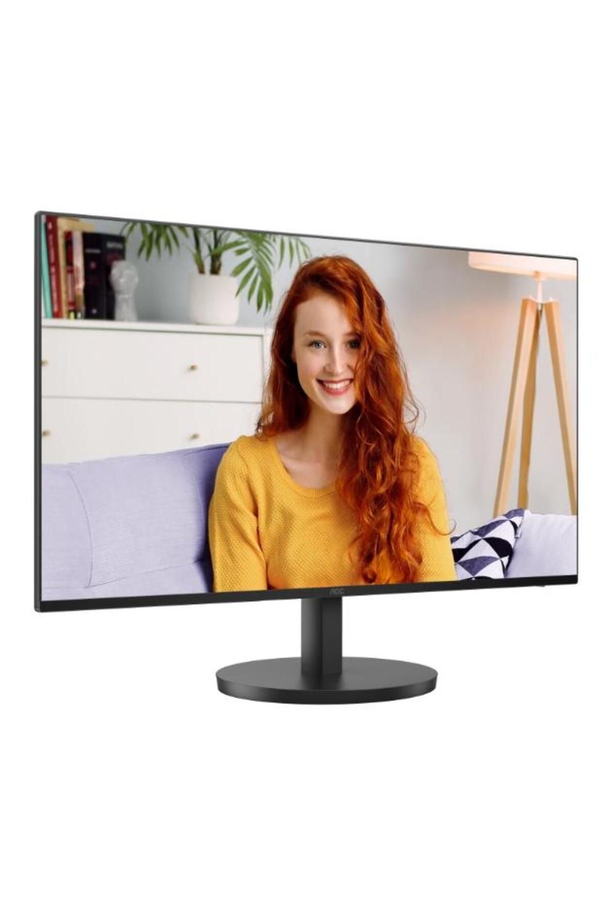 Aoc-Monitor IPS LED AOC 23.8" 24B3HA2, FulL HD (1920 x 1080), VGA, HDMI, Boxe, 100 Hz, 1 ms (Negru) 2