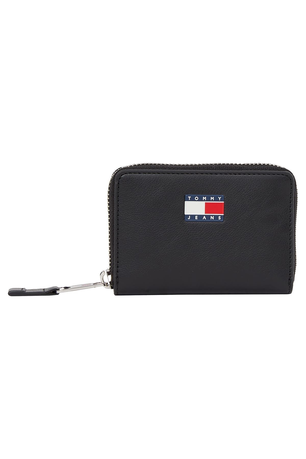 Tommy Hilfiger Kleine Brieftasche Mit Reißverschluss Von Tjw – Schwarz für Damen - One Size