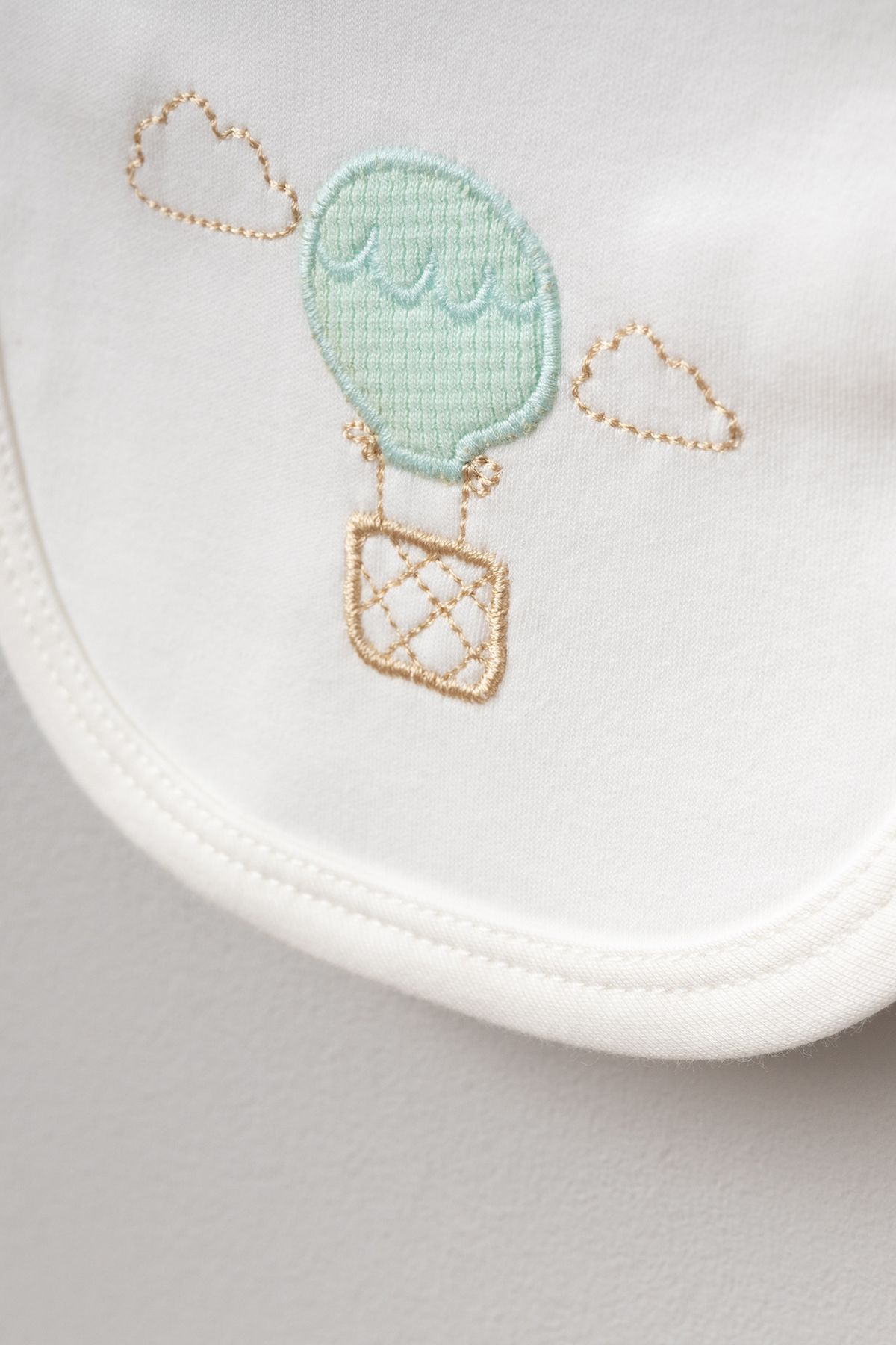 Bebitof-Balloon Rabbit Patterned 5 Piece Newborn Hospital Outfit Set 3