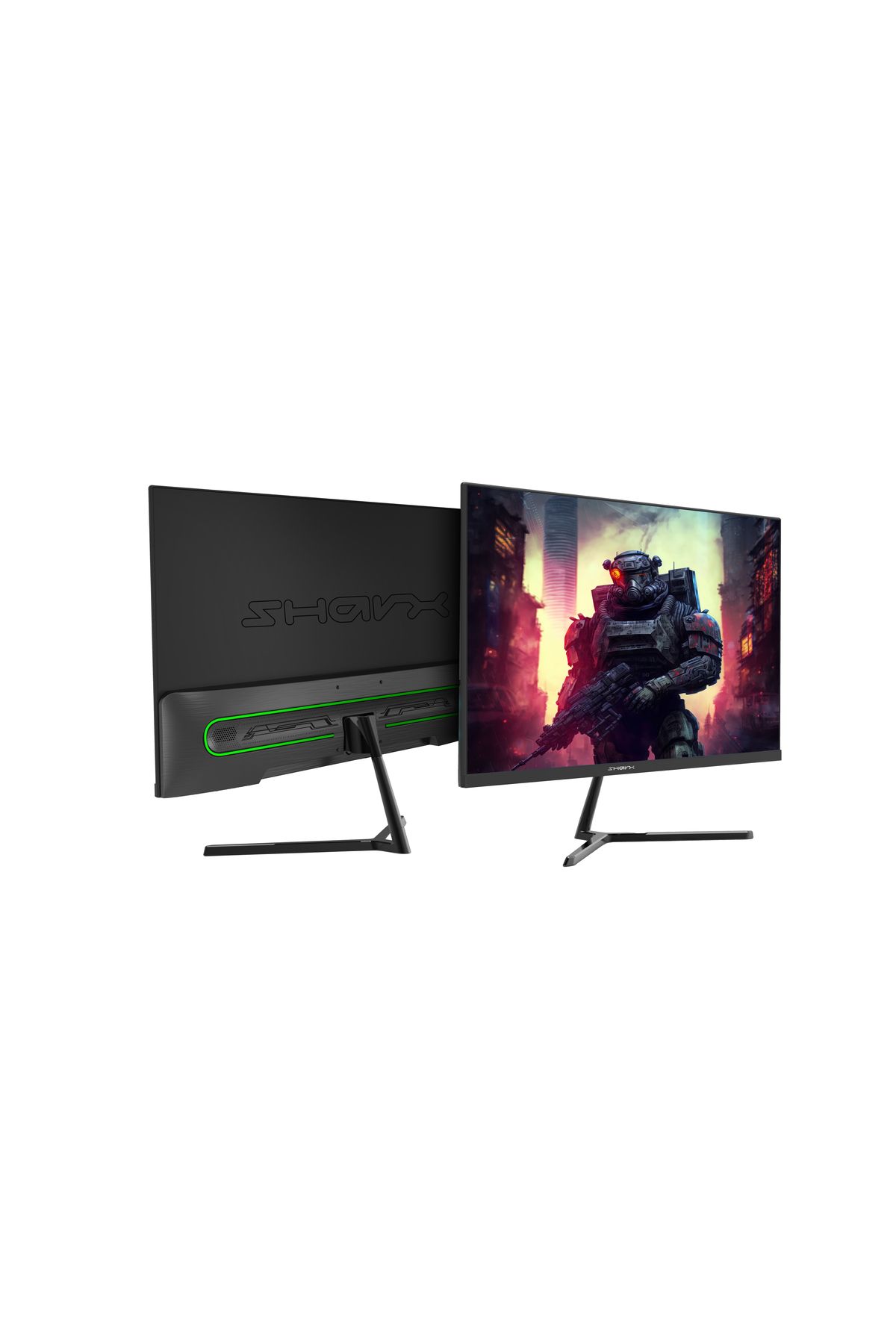SHARX-24" Gaming Monitor 24F120I, 120Hz, 1ms MPRT, IPS, FHD, HDMI 2.1, FreeSync, G-Sync,Fixed Stand 4