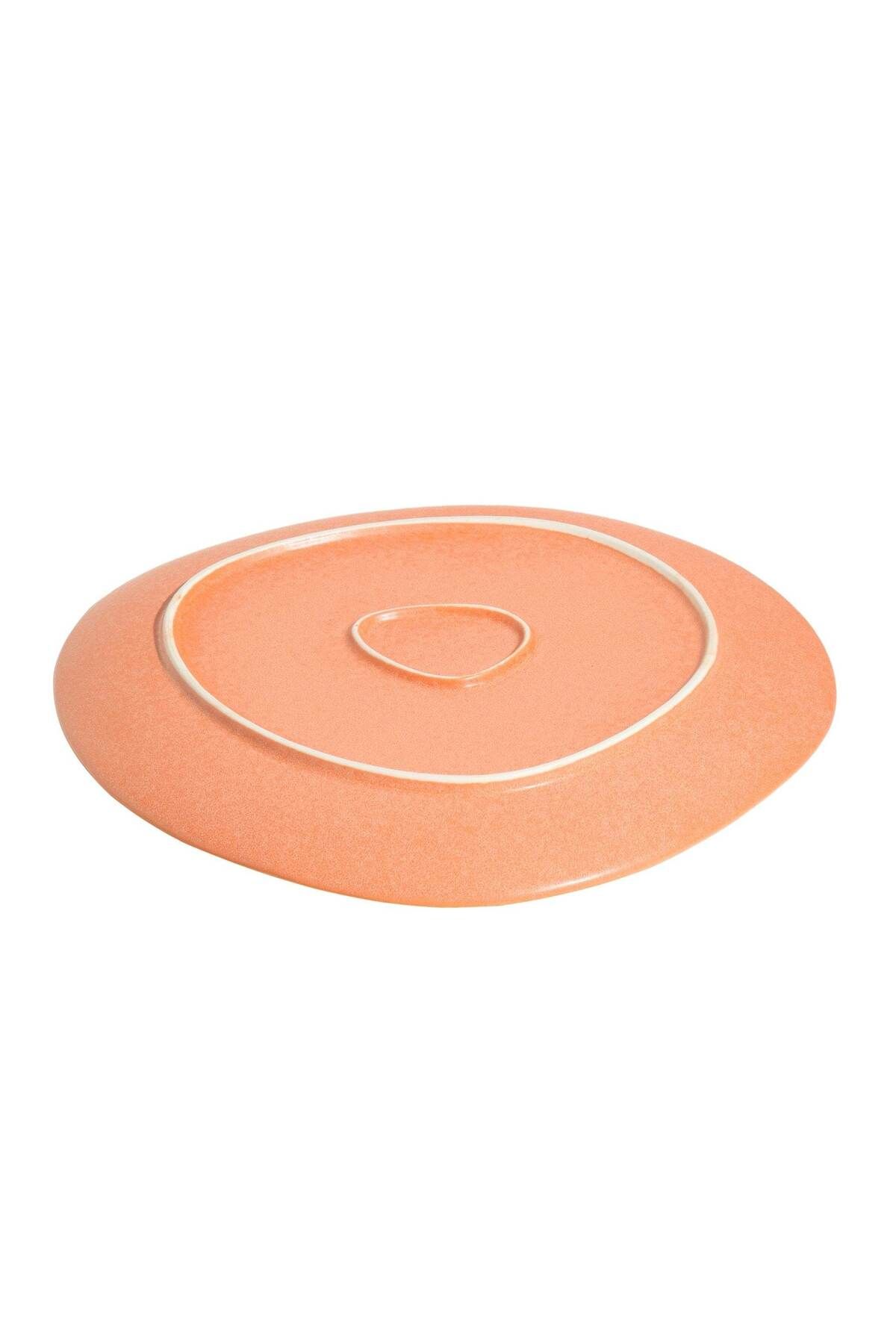 VAV GET-12-Piece Gradient Orange Dinnerware Set Service for 4 with Plates & Bowls 8