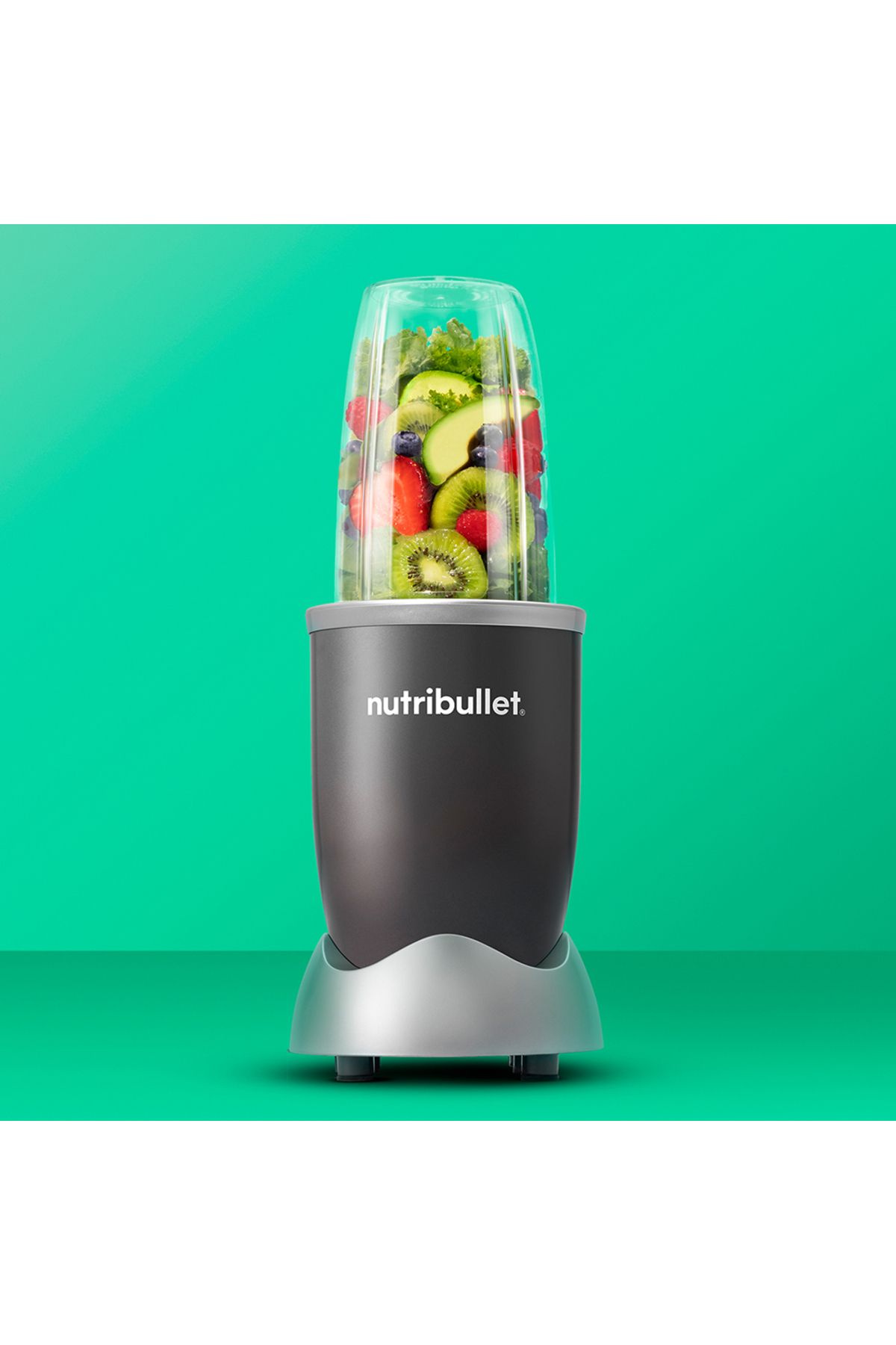Nutribullet-600W Grey Multi-Function High Speed Blender - Smoothie Maker W 9 Accessories 4