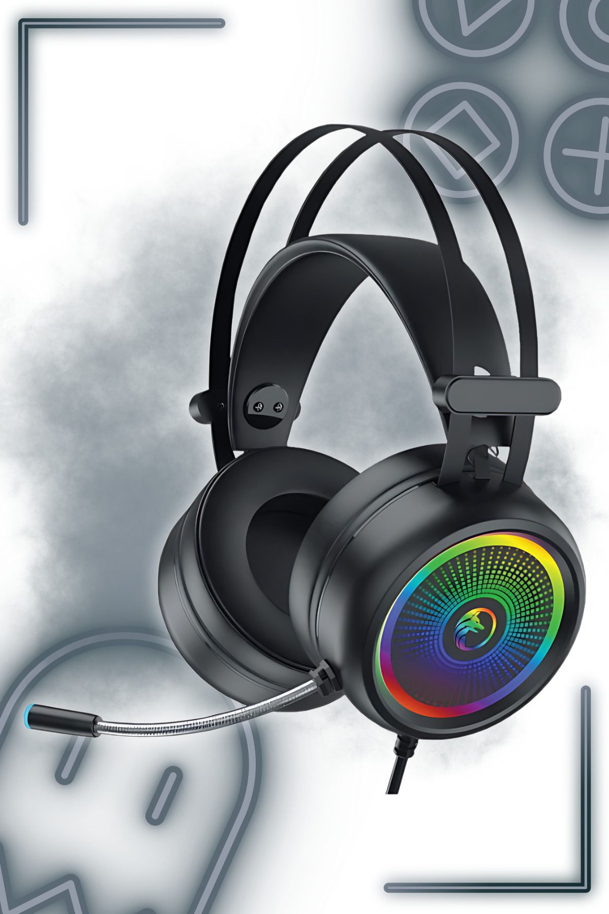 GAMİNGTECH Feel | 7.1 Surround Pro RAINBOW Oyuncu Kulaklığı