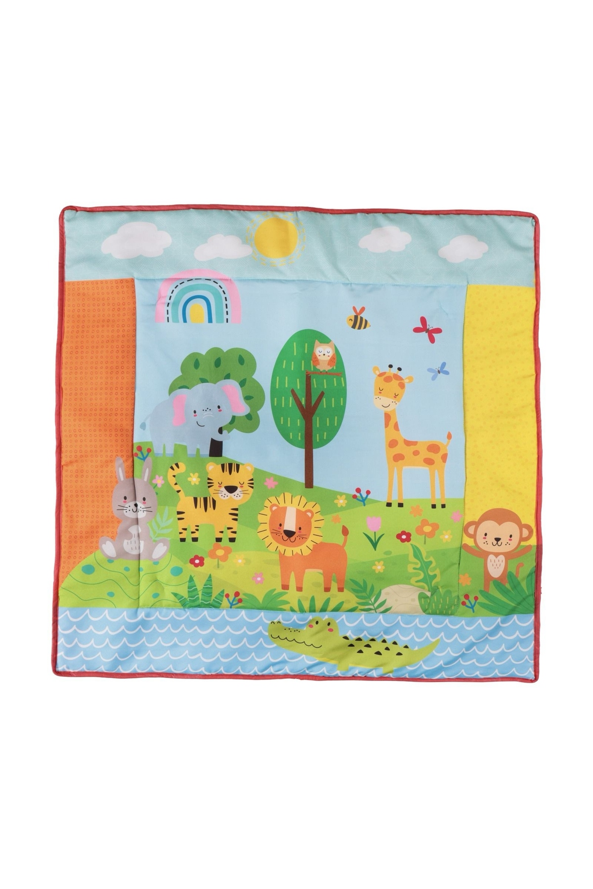 babydoor Toys Sevimli Bebek Oyun Halısı 3in1 Eğitici Oyuncak yenidoğan Oyun Halısı 10Adet Havuz Top Hediyeli fotoğrafı 3 (önizleme)